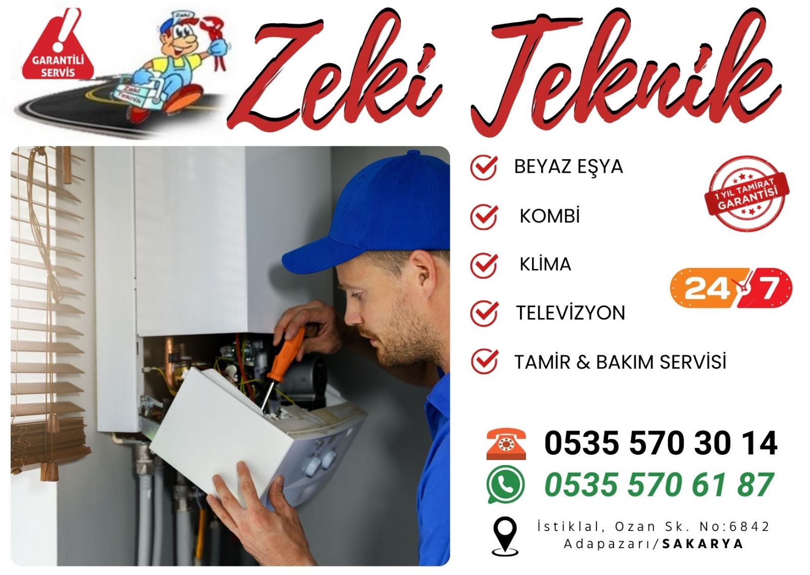 Adapazarı Kombi Bakımı Petek Temizleme